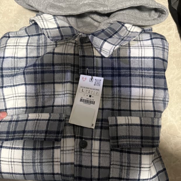 L사이즈 자라 후드 오버셔츠