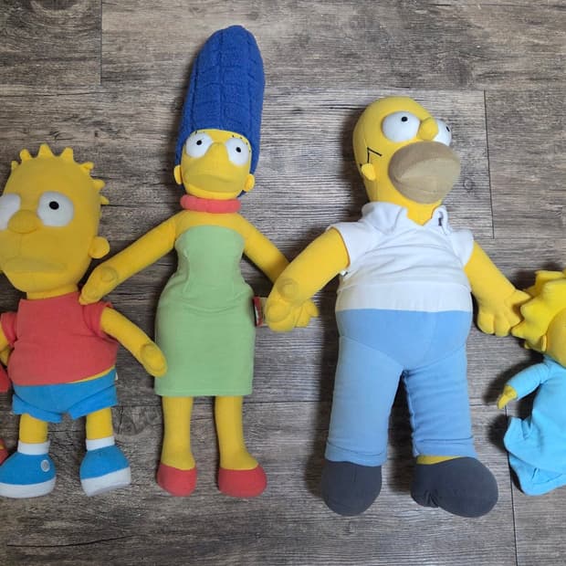 The Simpsons 봉제인형 5종 (일괄)