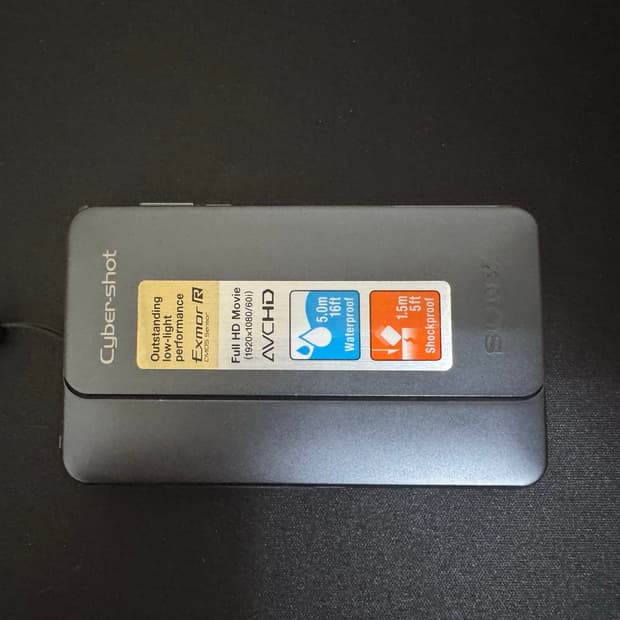 [새상품급] 소니 사이버샷 DSC-TX10 블랙디카