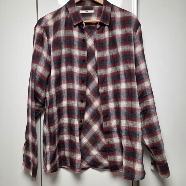 시스템옴므 린넨 셔츠 (100사이즈)