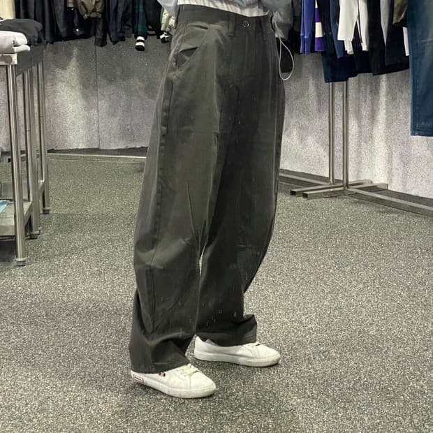 데일리 캐주얼 빈티지 y2k 와이드팬츠 B2609