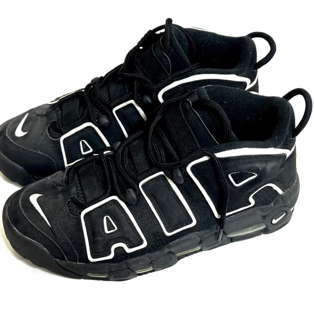 나이키 에어 모어 업템포 검흰 260 OG