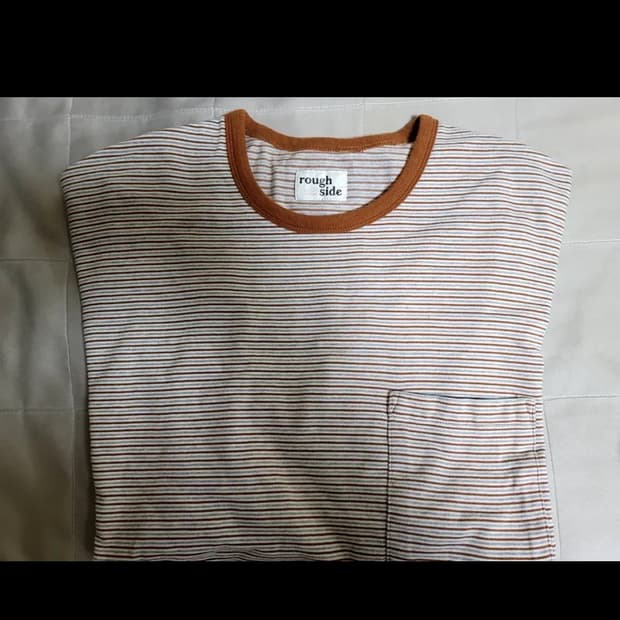 러프사이드 스트라이프 티셔츠 3사이즈