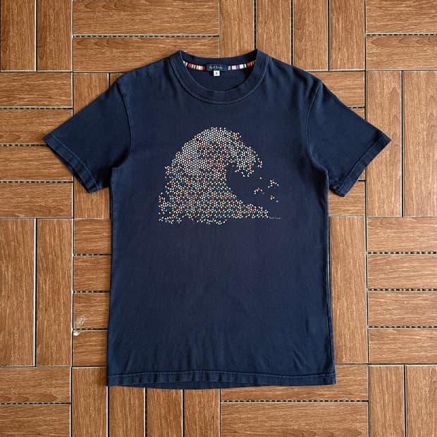 Paul smith printing cotton 1/2 tee