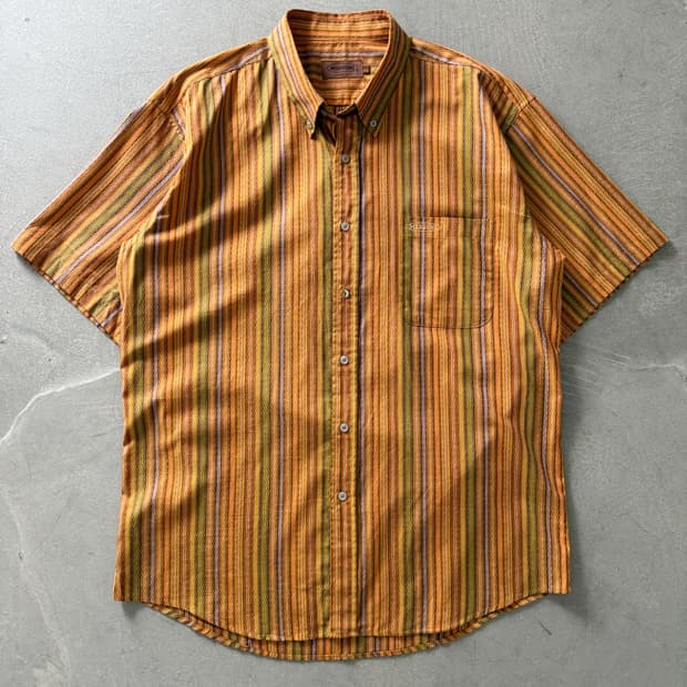  Vintage Missoni Multi-Color Pattern Shi