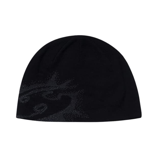 산산기어 로고 비니 블랙 23FW 1사이즈