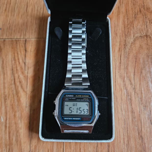 카시오a158 손석희시계 