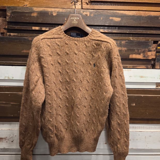 00'S 폴로랄프로렌 케이블니트