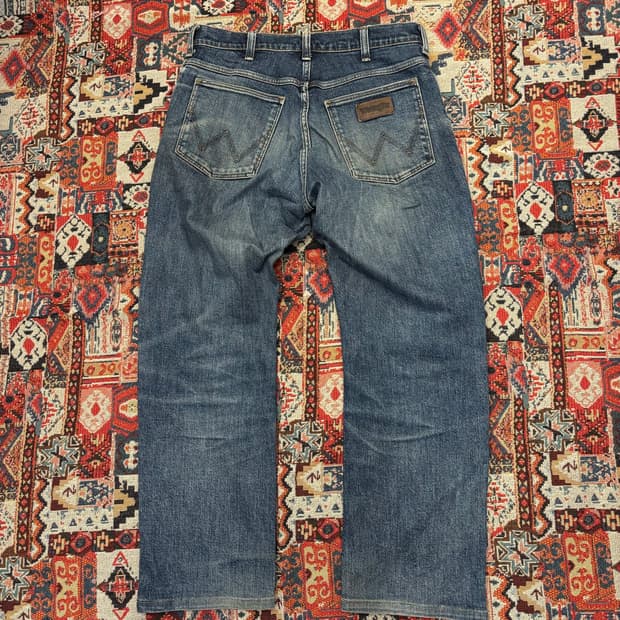 Wrangler Natural Faded Straight Denim