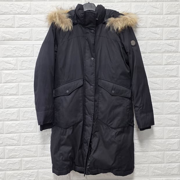 택포) 블랙야크 블랙 롱패딩 M