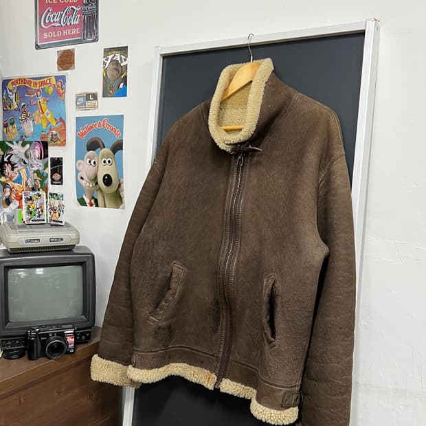 오리지널 Type B-3 양가죽 무스탕 