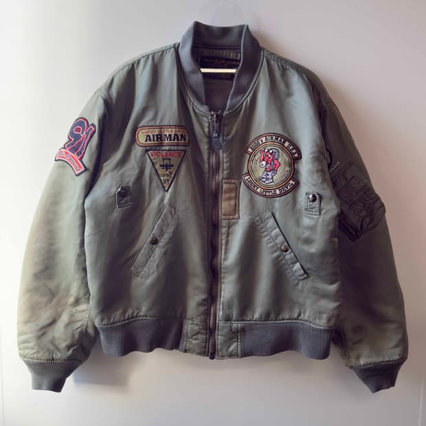 테드 컴퍼니 USAF 데빌 보이즈 MA-1 항공점퍼