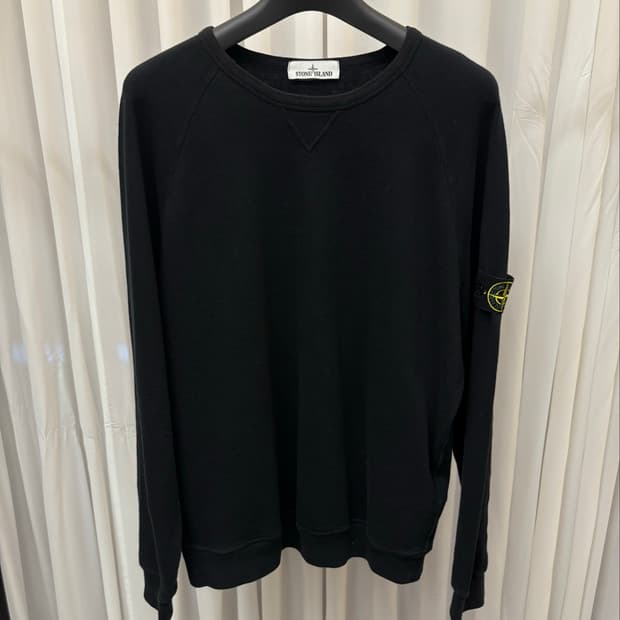 스톤아일랜드 맨투맨 블랙 xl