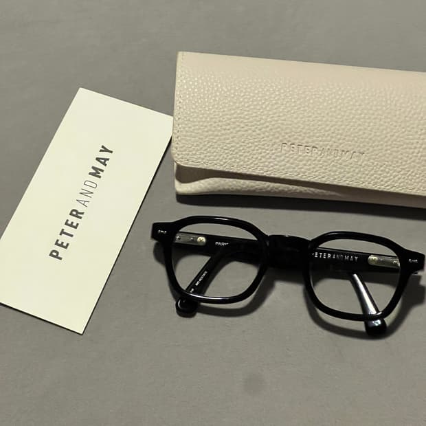 피터앤메이 안경 히로 블랙
