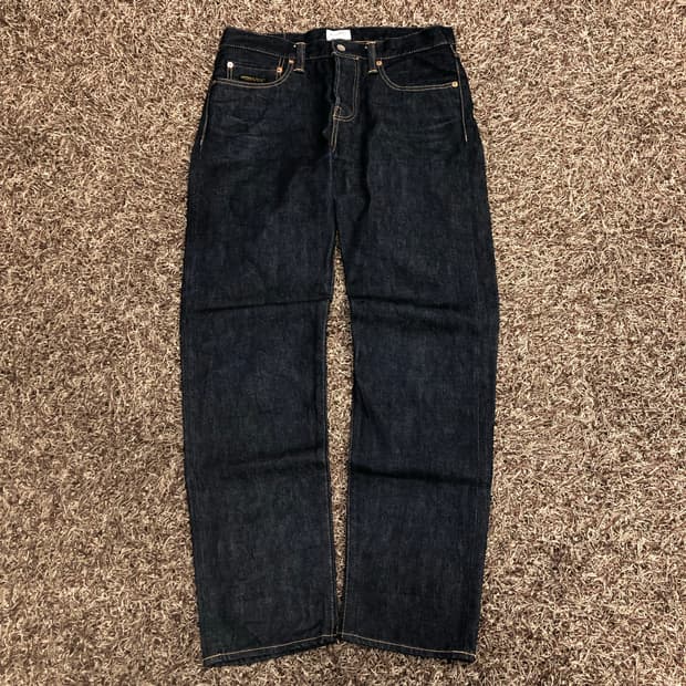 커버낫 재팬 인디고 셀비지 데님 팬츠