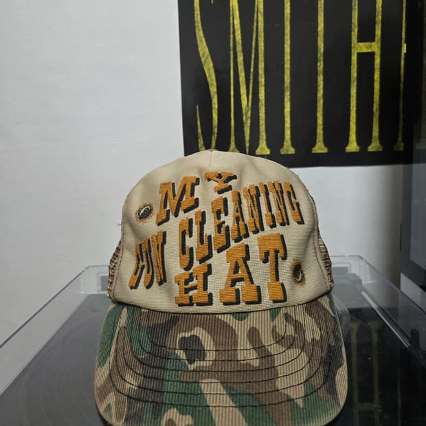 (B) 90‘s Vintage MY GUN CLEANING Cap

