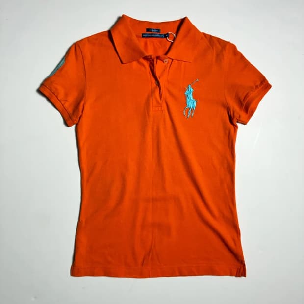 폴로 랄프로렌 빅포니 자수 로고 반팔 카라 티셔츠 R2305