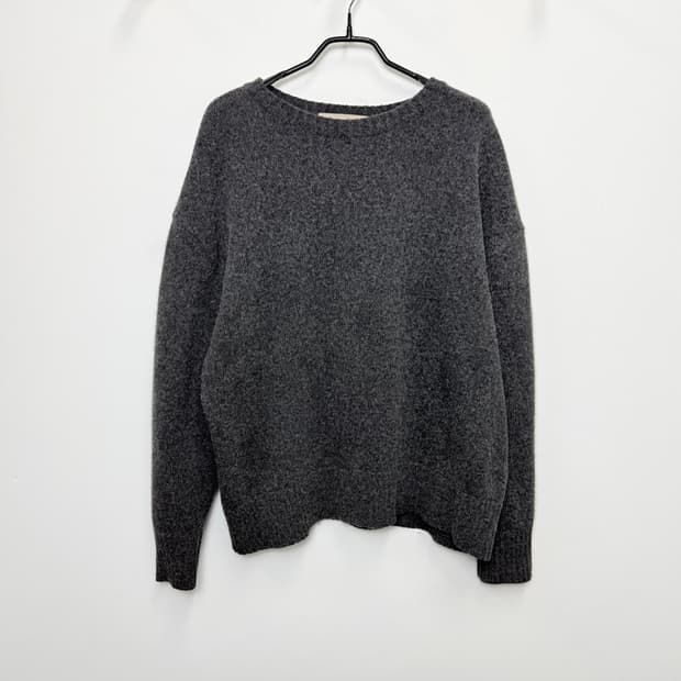 마뗑킴 라운드 패치 울니트