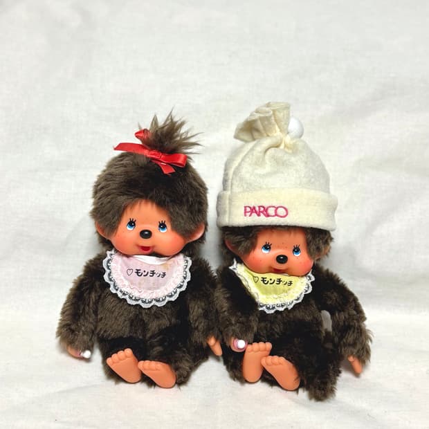 고전 PARCO 한정 몬치치 커플 세트
