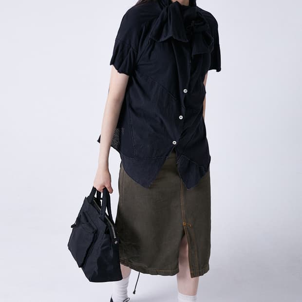 Tricot Comme des Garcons Denim Skirt