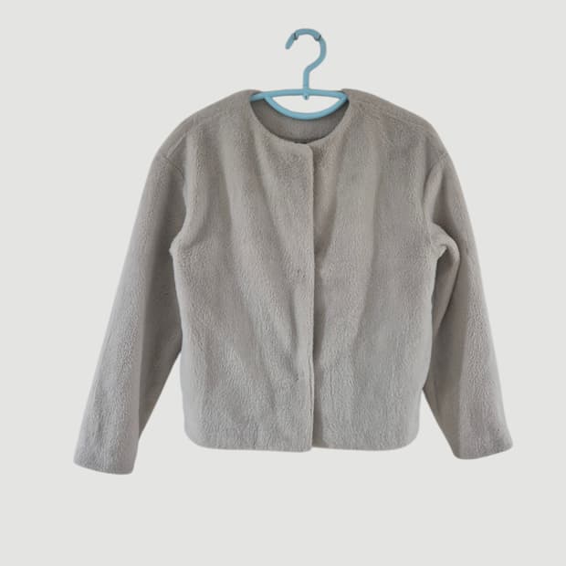 [S]유니클로 여자 숏 퍼자켓