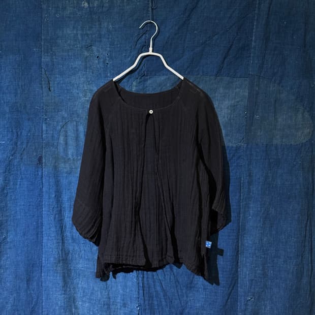 44-55)BAN INOUE Caya One-Button Cardigan