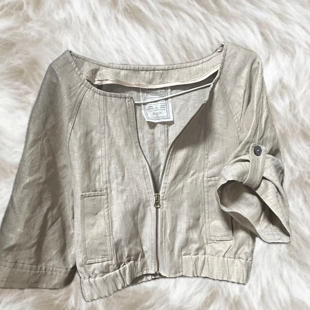 Beardsley 빈티지 크롭 자켓