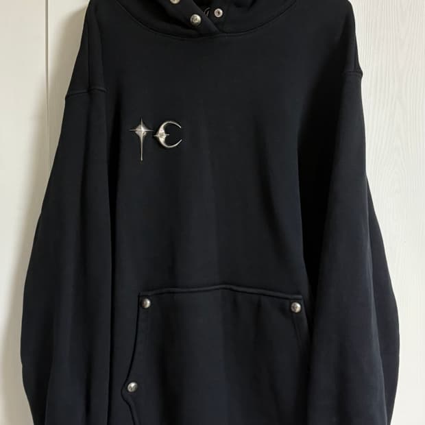 떠그클럽 아머 후드 2사이즈 블랙