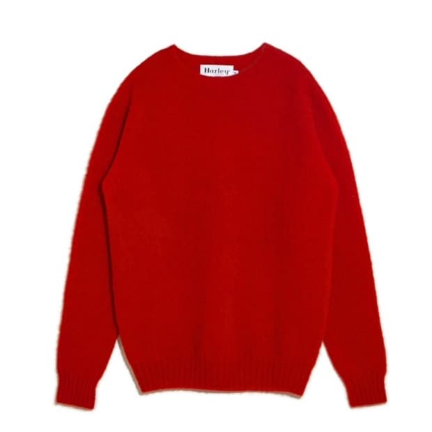 할리오브스코틀랜드 쉐기톡 니트 레드 m 팝니다