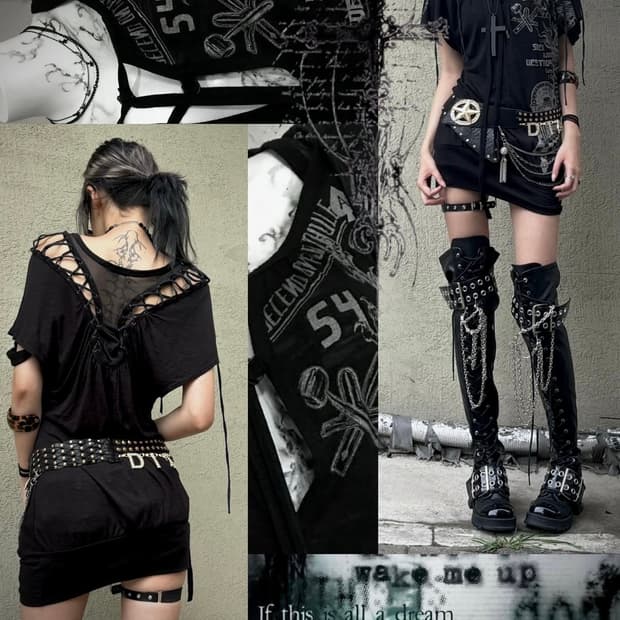 Salvage Back Rope Detail Onepiece