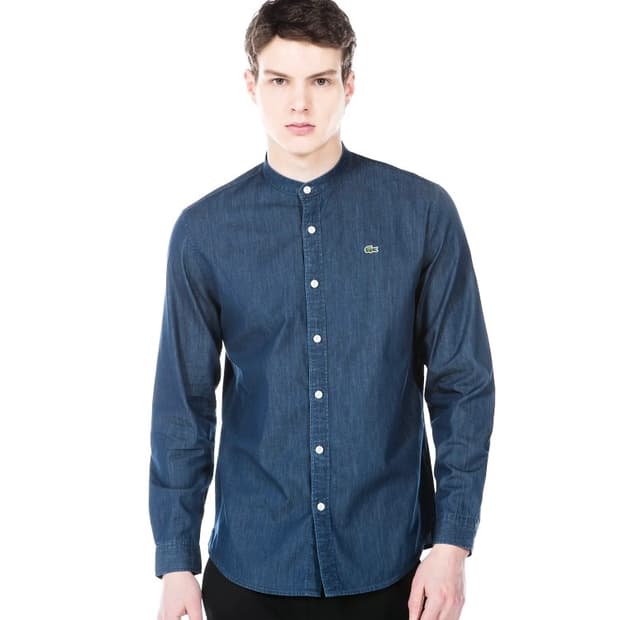 라코스테 데님 셔츠