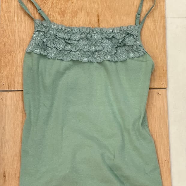 jpn eyelet lace sleeveless