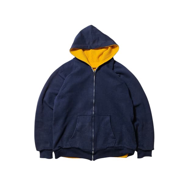 1990's 캠버 Camber 리버서블 후드집업 와플 써멀 L