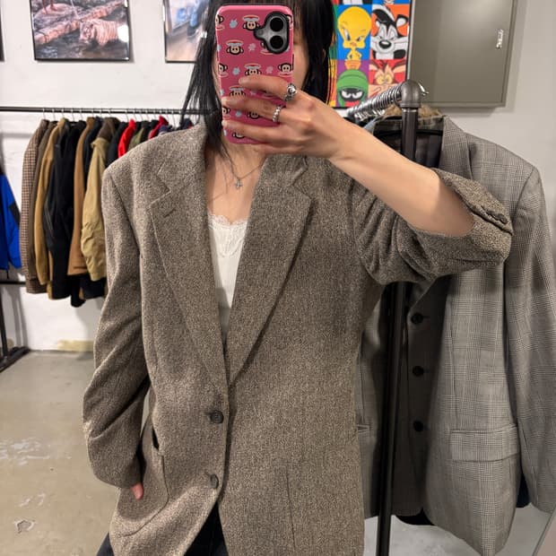 이태리 빈티지 블레이저 자켓