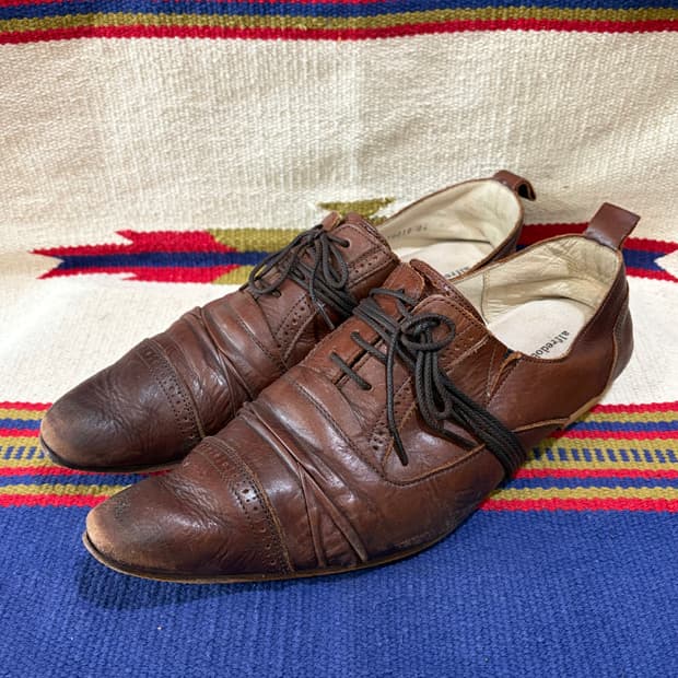 알프레도바니스터 히모마키 드레이프 웨스턴 부츠