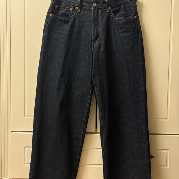 리바이스 578 배기 진 다크워시