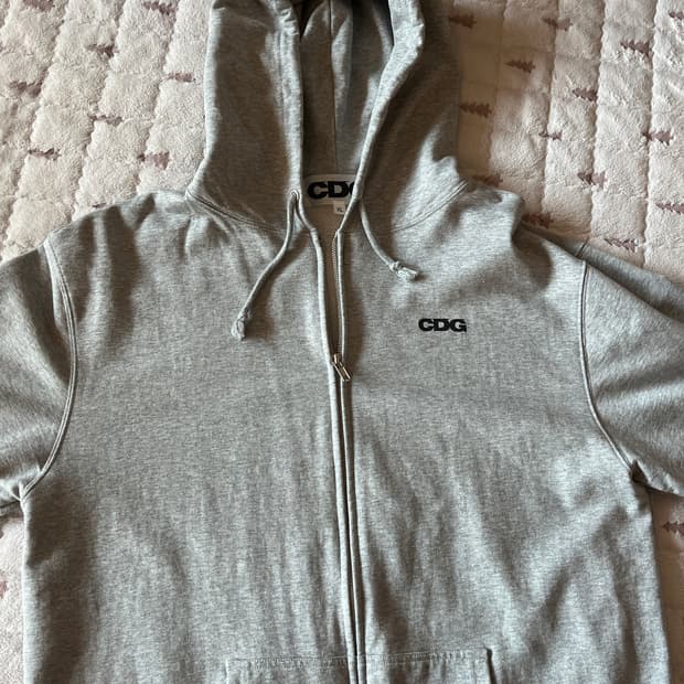 CDG 꼼데가르송 CDG 후드집업 XL