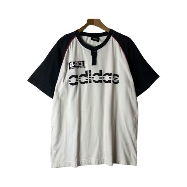 [Adidas] 아디다스 재팬 헨리넥 래글런 반팔티셔츠