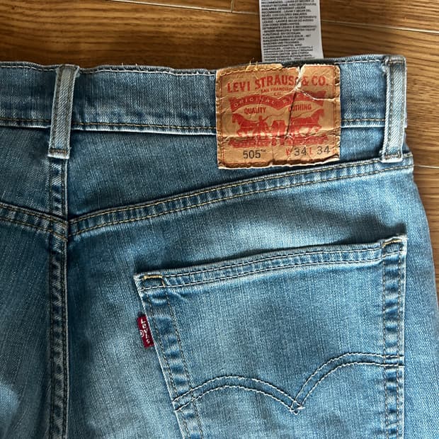 리바이스 데님팬츠 W34