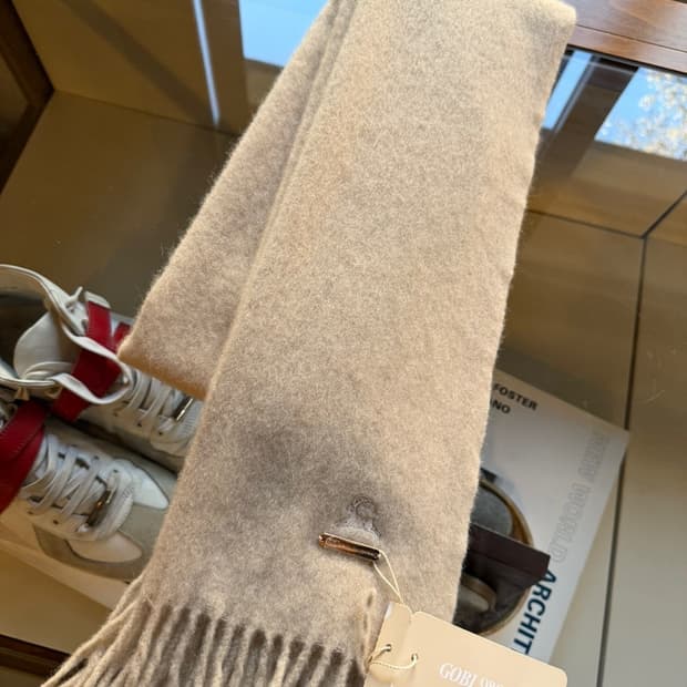 고비 캐시미어 머플러 