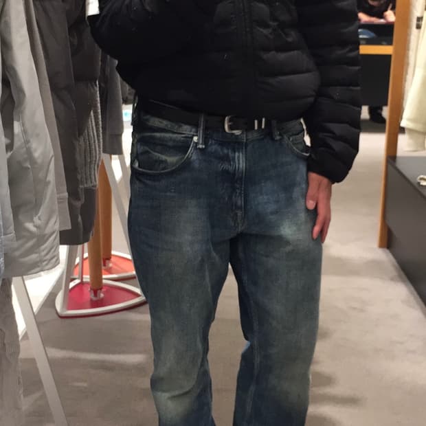 H&M 스트레이트 핏 진 팝니다