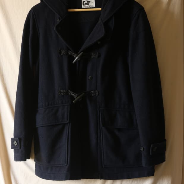 엔지니어드가먼츠 올드라벨 울 숏 더플 코트S

