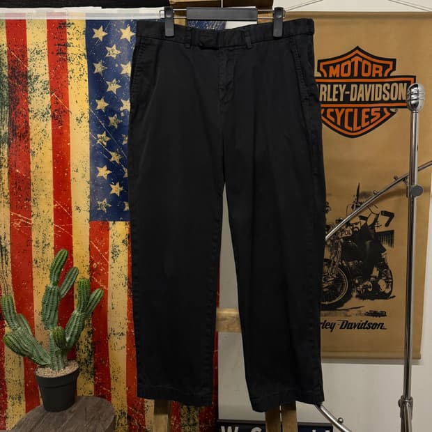 90s 폴로 랄프로렌 사이드 벨트 허리 조임 트라우저 치노 팬츠 N310