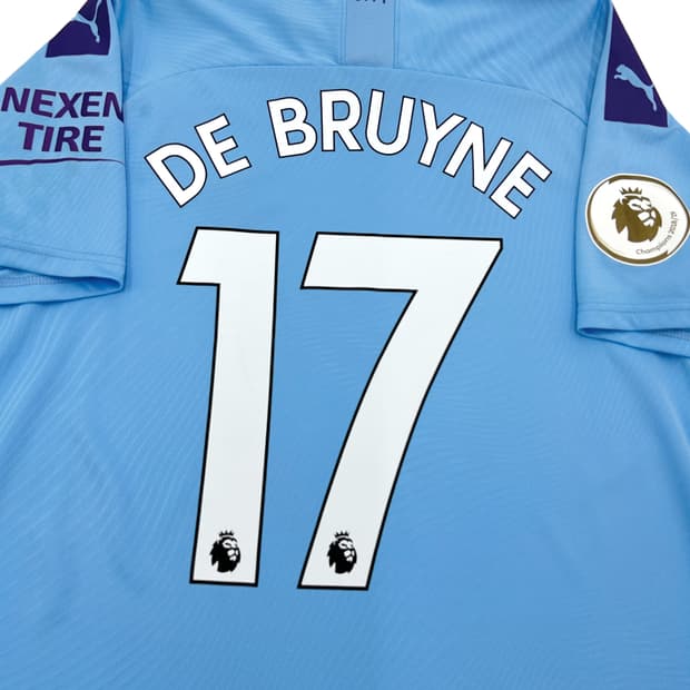 퓨마 19-20 맨체스터 시티 125주년 홈 리그킷 더브라위너 덕배