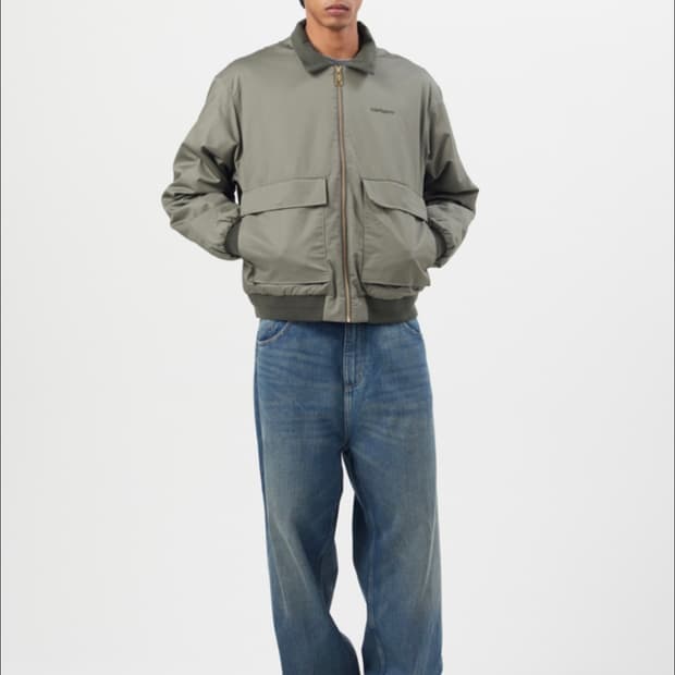 [L]칼하트wip 벌컨 자켓 세이지 그린 판매합니다.