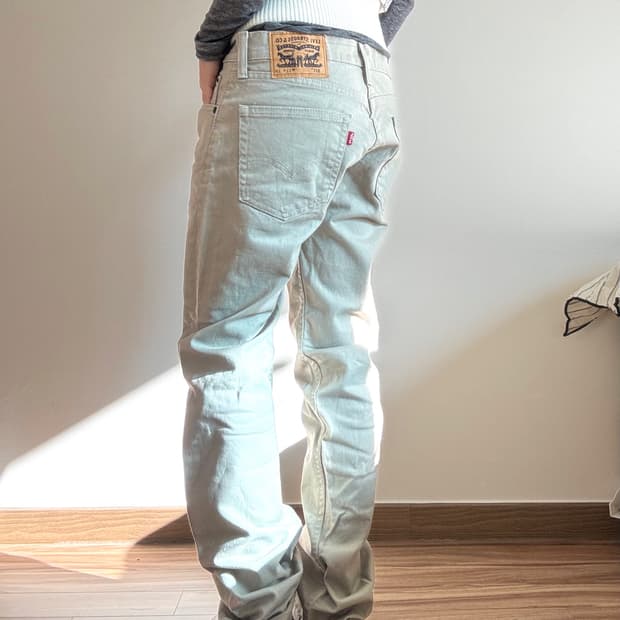 리바이스 스트레이트핏 팬츠