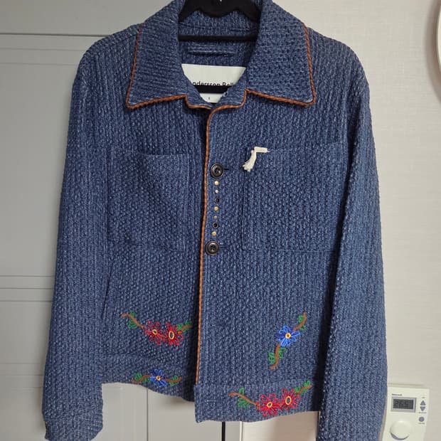 앤더슨벨 블루 플라워 자켓 S