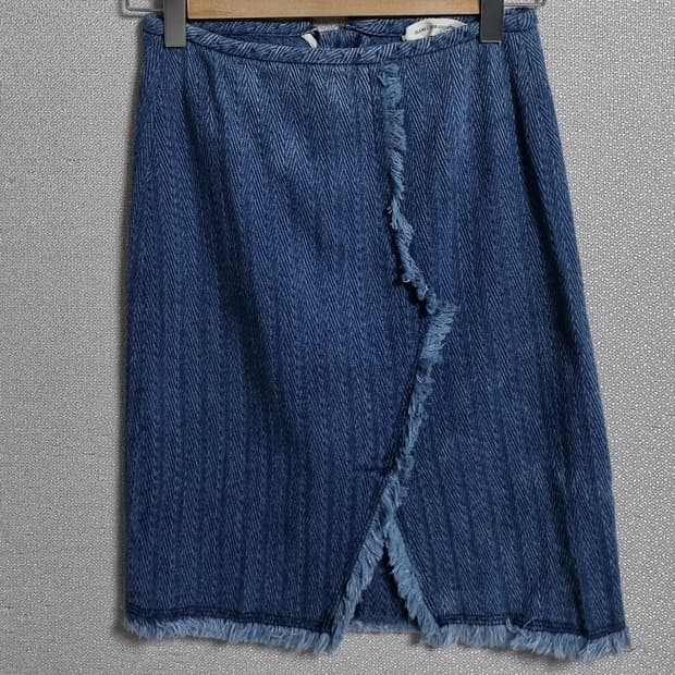 XS ) 이자벨마랑 데님컬러 스커트