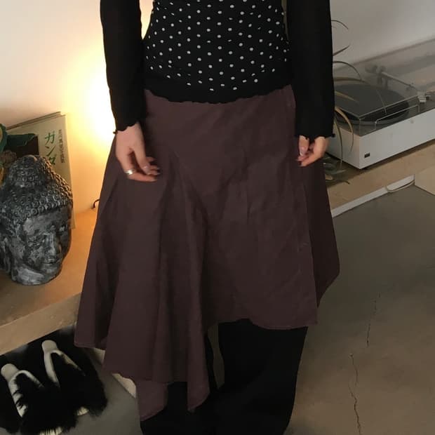 자라 레이어드 스커트