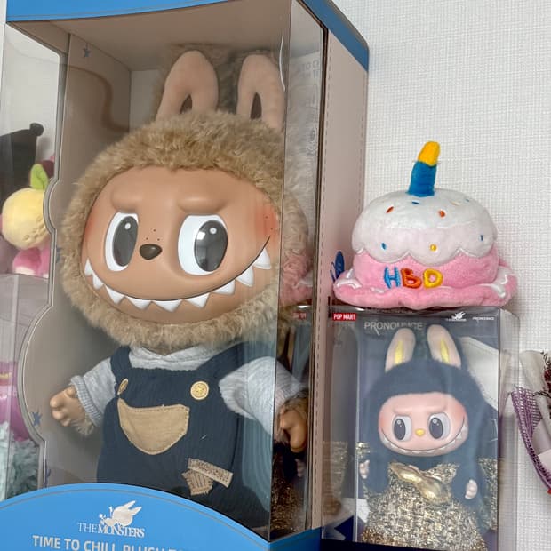 미개봉) 라부부 타임투칠 인형